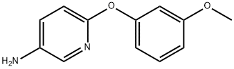 6-(3-methoxyphenoxy)pyridin-3-amine Struktur