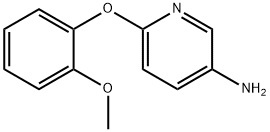 6-(2-methoxyphenoxy)pyridin-3-amine Structure