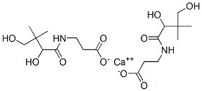 泛酸钙, 305808-23-5, 结构式