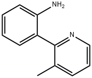 2-(6-甲基吡啶-2-基)苯胺 结构式