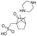 piperazine 2-oxobornane-10-sulphonate  Struktur