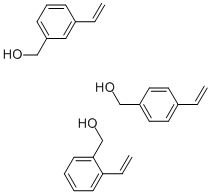 HYDROXYMETHYLSTYRENE Structure