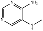 4,5-Pyrimidinediamine, N5-methyl- (9CI) Struktur