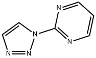 Pyrimidine, 2-(1H-1,2,3-triazol-1-yl)- (8CI) Struktur