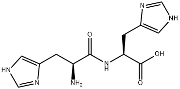 N'alpha-histidylhistidine Structure