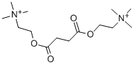 SUCCINYLCHOLINE,306-40-1,结构式