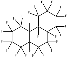 テトラコサフルオロテトラデカヒドロフェナントレン 化学構造式