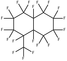 1,1,2,2,3,3,4,4,4a,5,5,6,6,7,7,8,8a-ヘプタデカフルオロデカヒドロ-8-(トリフルオロメチル)ナフタレン 化学構造式