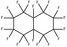 オクタデカフルオロデカヒドロナフタレン 化学構造式