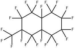 1,1,2,2,3,3,4,4,4A,5,5,6,6,7,8,8,8A-十七氟十氢-7-(三氟甲基)萘,306-95-6,结构式