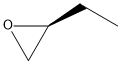 (S)-(-)-1,2-Epoxybutane Struktur