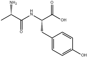 L-ALANYL-L-TYROSINE Structure