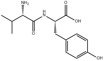 H-VAL-TYR-OH, 3061-91-4, 结构式