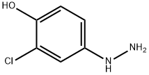 Phenol,  2-chloro-4-hydrazino-  (8CI,9CI) 结构式