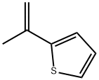 2-isopropenylthiophene Struktur