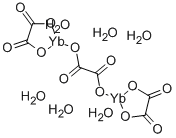 しゅう酸イッテルビウム(III)六水和物, 99.9% 化学構造式