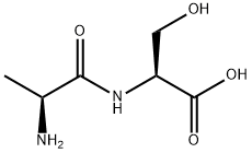 DL-ALANYL-DL-SERINE Struktur