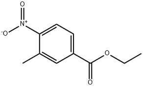 3-甲基-4-硝基苯甲酸乙酯,30650-90-9,结构式