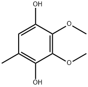 2,3-ジメトキシ-5-メチルヒドロキノン 化学構造式