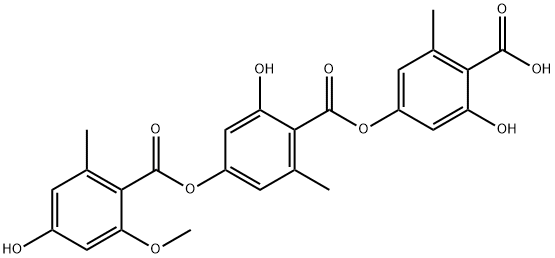 umbilicaric acid Struktur