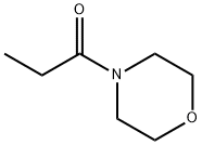 1-(4-モルホリニル)-1-プロパノン 化学構造式