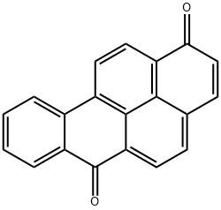 1, 6-Benzo[a]pyrenedione Struktur