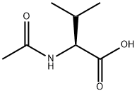 N-乙酰-DL-缬氨酸, 3067-19-4, 结构式