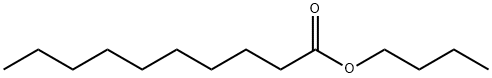 BUTYL CAPRATE Structure