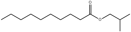 ISOBUTYL DECANOATE Struktur