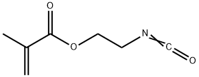 甲基丙烯酸异氰基乙酯,30674-80-7,结构式