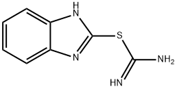 Carbamimidothioic acid, 1H-benzimidazol-2-yl ester (9CI) Struktur