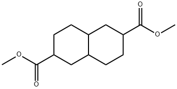 十氢化-2,6-萘二甲酸二甲酯(异构体混合物) 结构式