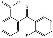 2-FLUORO-2'-NITROBENZOPHENONE Structure