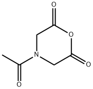 2,6-Morpholinedione, 4-acetyl- (9CI) Struktur