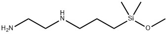 N-[3-(methoxydimethylsilyl)propyl]ethylenediamine  Struktur