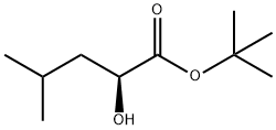 tert-Butyl L-2-hydroxy-4-methylpentanoate Structure