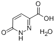 6-ヒドロキシピリダジン-3-カルボン酸一水和物 化学構造式