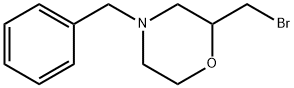 2-BROMOMETHYL-4-BENZYLMORPHOLINE Struktur