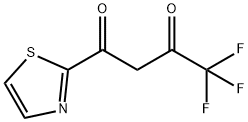 4,4,4-三氟-1-(1,3-噻唑-2-)丁烷-1,3-二酮,306935-40-0,结构式