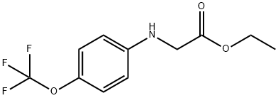 2-[4-(三氟甲氧基)胺]乙酸乙酯, 306935-79-5, 结构式