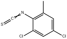 2,4-二氯-6-甲基苯基异硫氰酸酯, 306935-83-1, 结构式