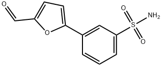 3-(5-甲酸基-2-呋喃基)苯磺胺,306935-94-4,结构式