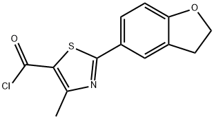 306936-09-4 2-(2,3-二羟基-1-苯并呋喃-5-基)-4-甲基-1,3-噻唑-5-甲酰氯
