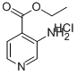 3-AMINO-ISONICOTINIC ACID ETHYL ESTER HCL Structure