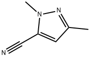 1,3-DIMETHYL-1H-PYRAZOLE-5-CARBONITRILE Struktur