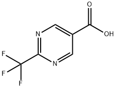 2-(三氟甲基)嘧啶-5-羧酸,306960-77-0,结构式