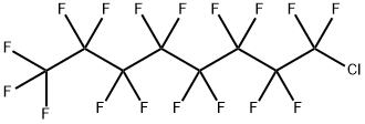 1-クロロ-1,1,2,2,3,3,4,4,5,5,6,6,7,7,8,8,8-ヘプタデカフルオロオクタン 化学構造式