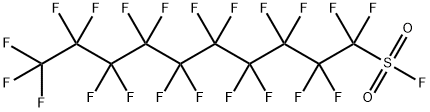 PERFLUORODECANESULFONYL FLUORIDE Struktur