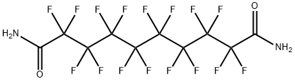 2,2,3,3,4,4,5,5,6,6,7,7,8,8,9,9-十六氟癸二酰胺 结构式