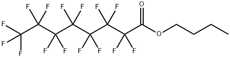 N-BUTYL PERFLUOROOCTANOATE 化学構造式